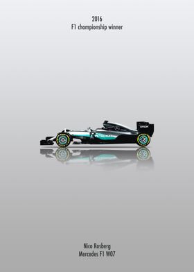 2016 Mercedes F1 W07