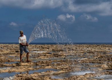 Old Way Of Salt Production