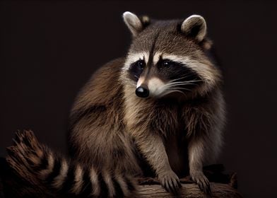 cute raccoon 