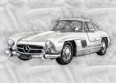 1955 Mercedes Benz 300 SL