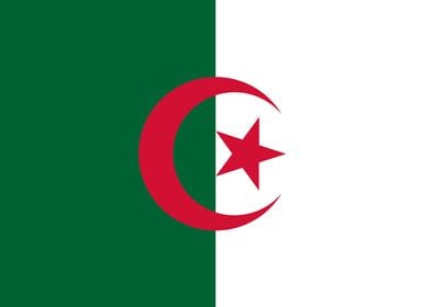 Algerian Flag of Algeria