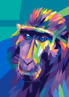 Monkey Pop Art