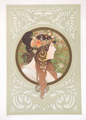 Alphonse Mucha Art Nouveau