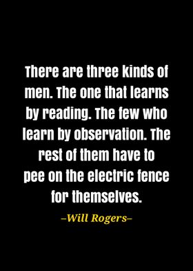 Will Rogers quote