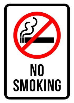 No Smoking Board