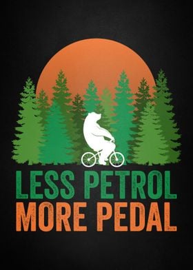 LESS PETROL MORE PEDAL