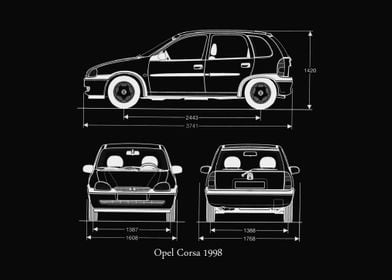 Opel Corsa 1998