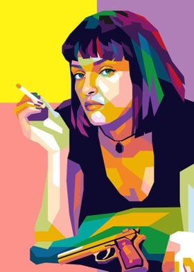 Mia Wallace Pulp Fiction