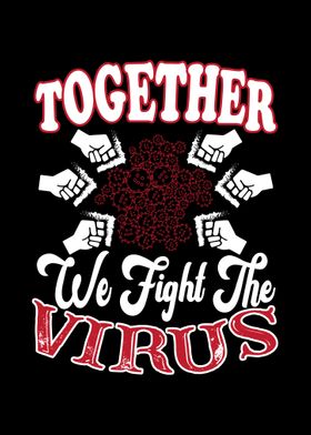 together we fight virus