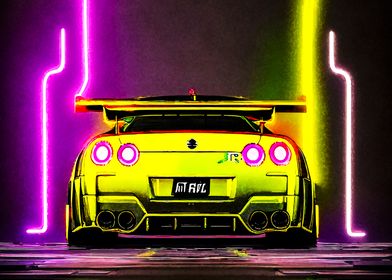 Nissan GTR R34 Neon