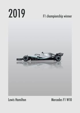 2019 Mercedes F1 W10