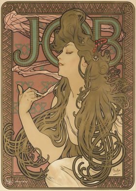 Alphonse Mucha Art Nouveau