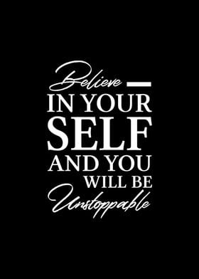 Self Belief Positive Quote