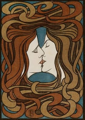 Peter Behrens The Kiss