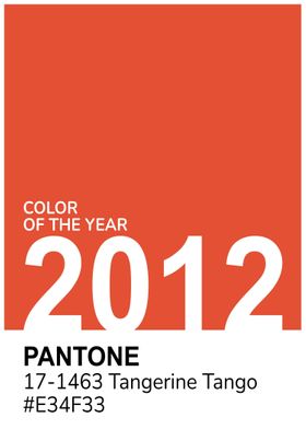 Pantone of the Year 2012