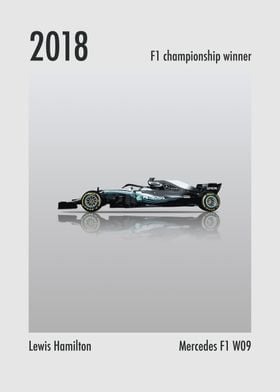 2018 Mercedes F1 W09