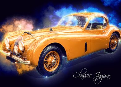 Classic Jaguar Poster 
