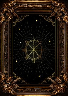 Tarot the arrow wheel