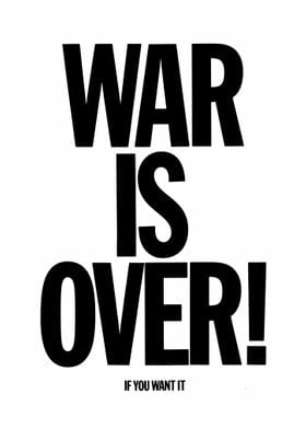 War Is Over Quotes Text