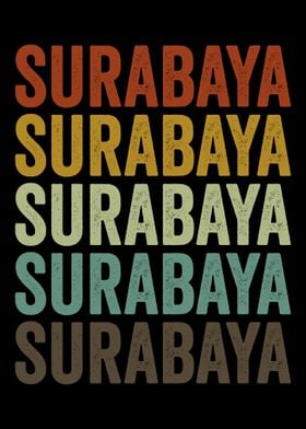 Surabaya Indonesia Retro