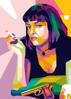 Mia Wallace Pulp Fiction