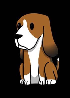 Basset Hound Cartoon 