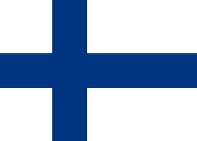 Finnish flag of Finland