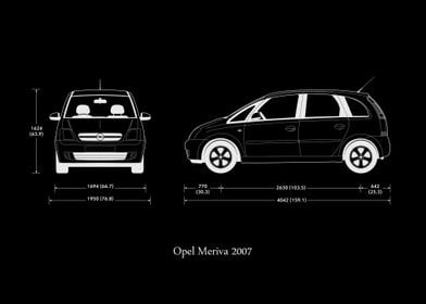 Opel Meriva 2007