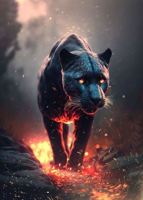 Fire panther