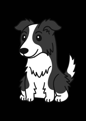 Border Collie Cartoon 