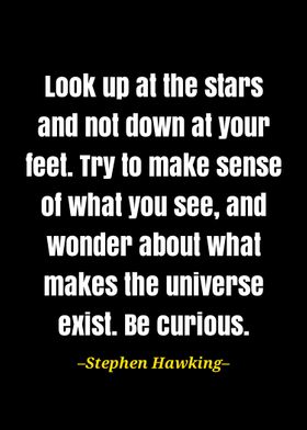 Stephen Hawking quote