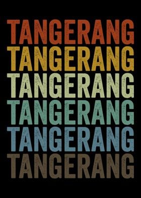 Tangerang Indonesia Retro