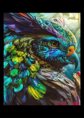 Bird Eagle Nature Colorful