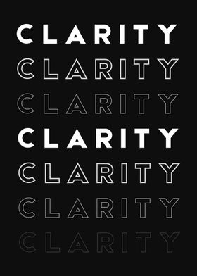 inspirational word clarity