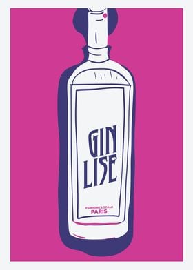 GIN LISE french poster