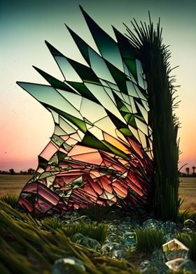 Glass Shards Landscape
