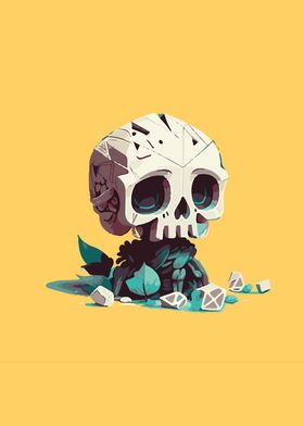 Cute Skull illustration