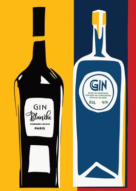 Gin Advertising Poster