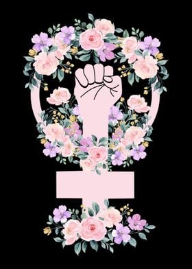 ProChoice Feminism Flower