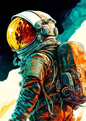 Painting Astronaut