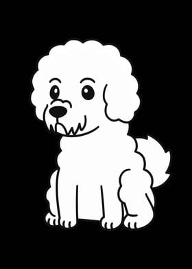 Bichon Frise Cartoon 