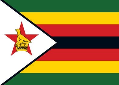 Flag of Zimbabwe