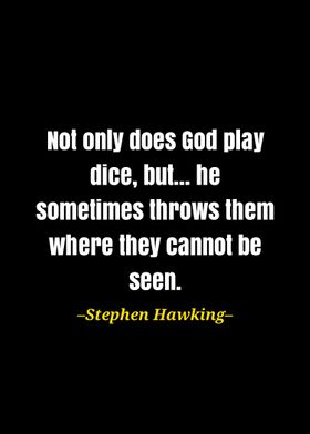 Stephen Hawking quote