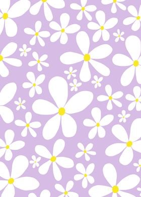 Retro Spring Daisies 1