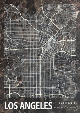 LOS ANGELES CITY MAP