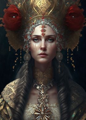 Slavic Queen Of Grace
