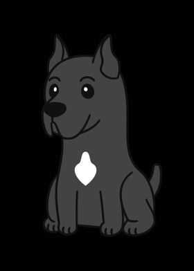 Cane Corso Cartoon 