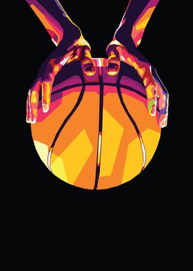 amazing basketball pop art