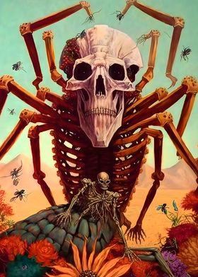 Giant Skeleton Spider