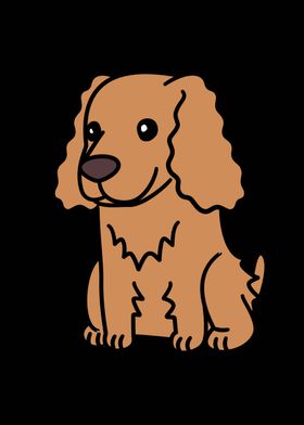 Cocker Spaniel Cartoon 